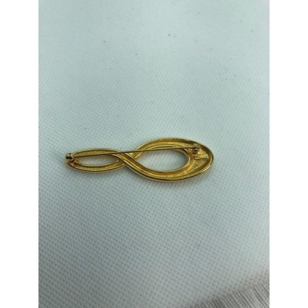 Vintage Monet Infinity Pin - Picture 4 of 5